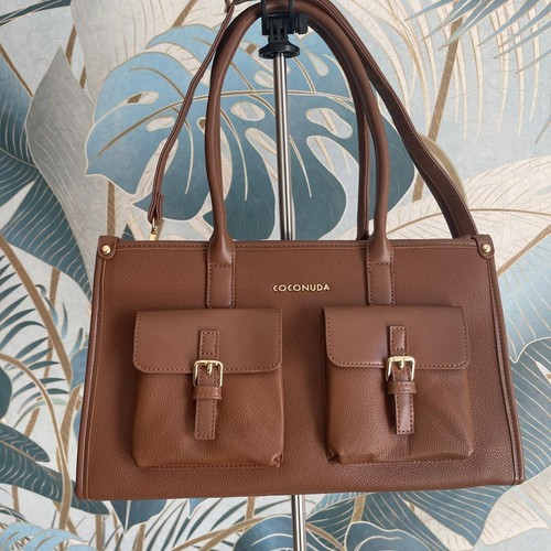 Borsa con tasche sul fronte - con,