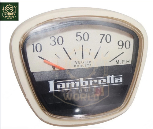 Lambretta tachimetro mph - lambretta, 90