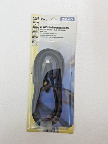 Cavo video spina vhs - cavo, s-vhs