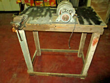 Banco da lavoro " Tutto-Fare" ( morsa e mola inclusi ) antico vintage