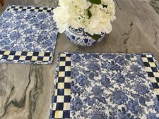 Tovagliette da giardino Royal English: lati - autentico tessuto Mackenzie Royal Check