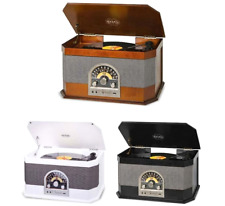 Giradischi vintage hi fi radio BLUETOOTH a cinghia amplificato antico con casse