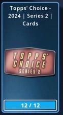 Topps Star Wars Card Trader Topps Choice 2024 Series 2 Set of 12 Digital Card