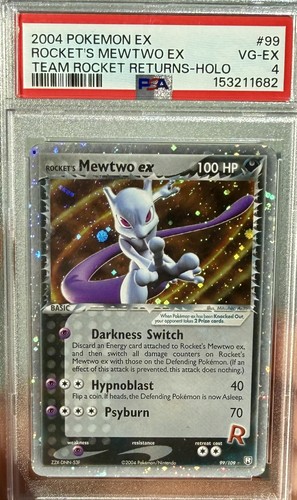 Psa rocket mewtwo ex - psa,