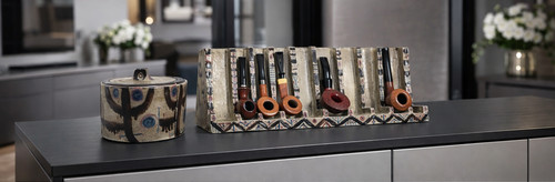 Portapipe ceramica lavoro - portapipe,