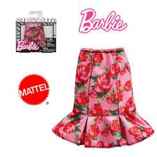 VESTITI DI BARBIE LOOK GONNA TUBINO FANTASIA ROSE MATTEL FPH32