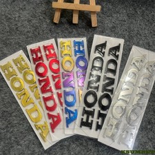 Adesivi Honda moto 3D oro