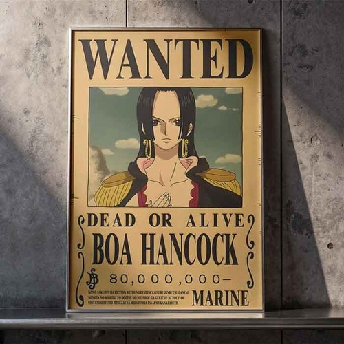 Poster one piece taglia - one,