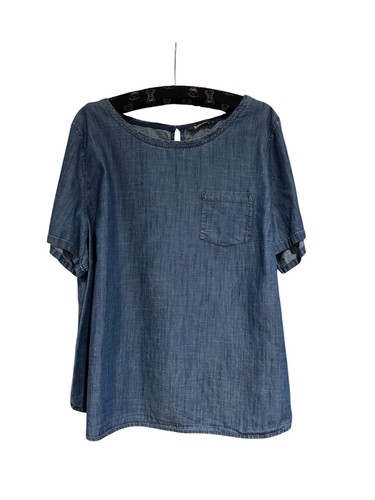Top chambray bonmarche - chambray,