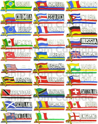 Emblema bandiera country