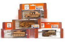 ROCO MINITANKS 227/228/700/738 HO H0 1:87 MEZZA CATENA MACCHINA DA TRAINO FLAK PzKpfwTIGER
