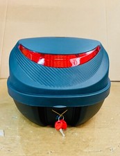 Baule Bauletto PIAGGIO BEVERLY 32 LT Nero con Kit e Piastra per attacchi