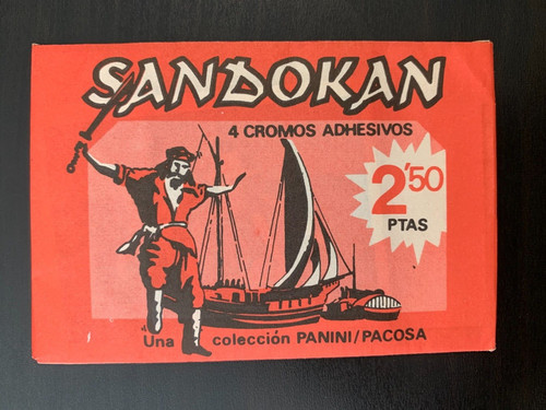 Bustina figurine sandokan - bustina,