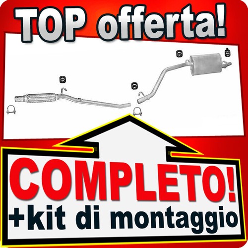 Scarico completo per - scarico, fiat