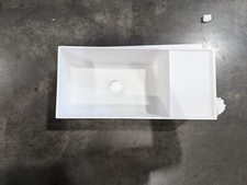 Falper Lavabo a Mano Compatto da Parete 16" Ceramilux BIANCO Nuovo!