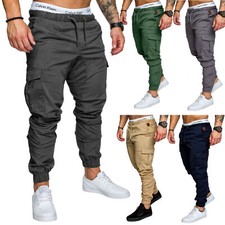 Pantaloni uomo cargo jogger