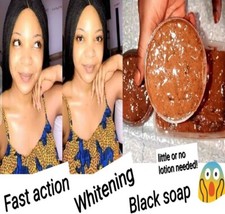 Sapone nero africano - nero,