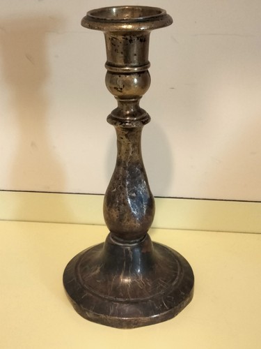 Antico candeliere ottone - antico,
