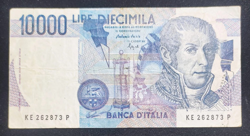 10000 lire volta - volta, d'