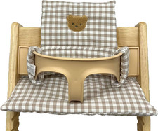 Cuscini per Seggiolone Tripp Trapp Stokke, Antiscivolo Cuscino per Seggiolone, C