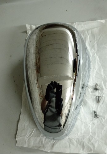 Cover goccia cromata lato