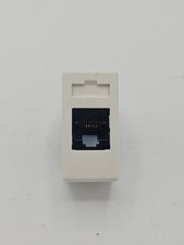Gewiss GW20271, Presa Rj45, 4 Coppie, Categoria 5E, Utp, Toolless, 1 Modulo, Sys