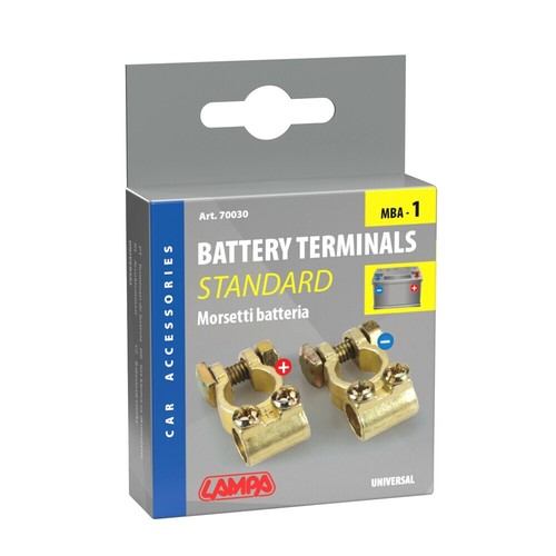 Coppia morsetti batteria per - coppia,