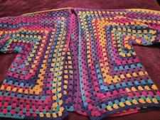 Cardigan all'uncinetto