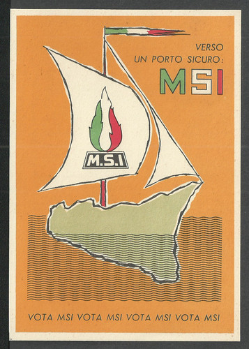 Cartolina propaganda elezioni - cartolina,