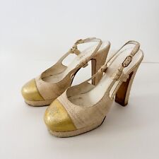 Decolte Chanel oro punta