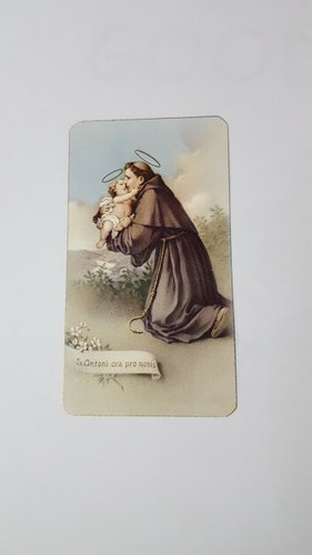 Santino sant antonio antico - santino, sant'antonio