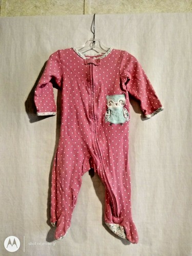 Dormiglione gufo rosa - , bambina