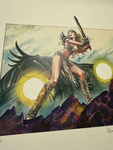 Stampa firmata milo manara - firmata,