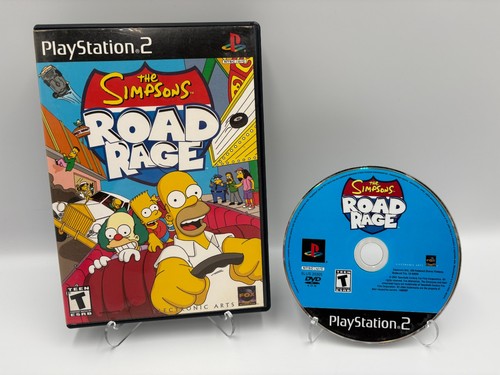 Simpsons road rage - road,