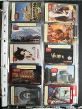 Schede telefoniche serie completa linee d'Italia 14 schede