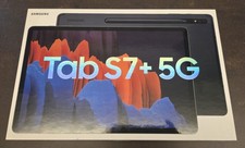 Samsung Galaxy Tab S7+5G 128 GB, SM-T976B - Mystic Black