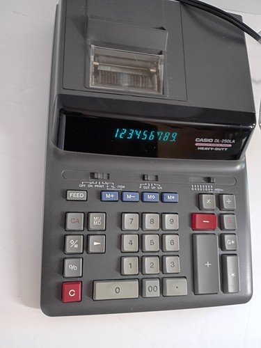 Casio 250la calcolatrice di - dl-250la,