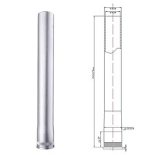 Forcella anteriore tubo dritto