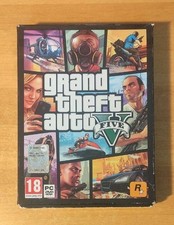 Grand Theft Auto V Five - cofanetto PC 7 dischi (mancante di un disco)