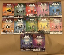 Rock legends il meglio degli anni 50/60/70 12 dvd serie completa editoriale