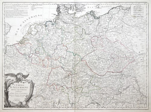Germania originale incisione - germania,