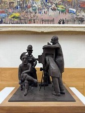 Il fotografo Franz Borghese Opera SCULTURA in Bronzo PEZZO UNICO Numerata 42x34