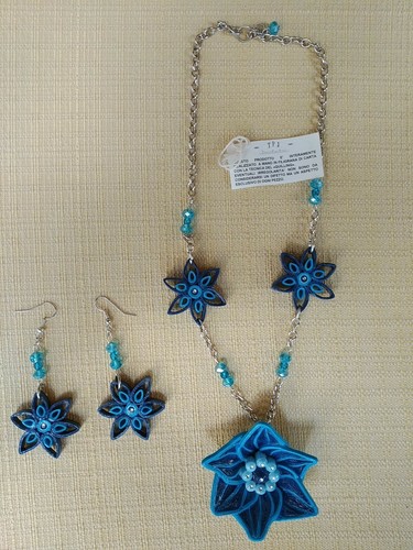 Parure collana orecchini - parure, e