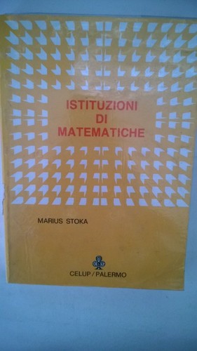 Istituzioni matematiche - istituzioni, di