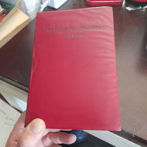 Niccolò macchiavelli vol - macchiavelli,