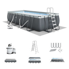 Set Piscina Intex 18' x 9' x