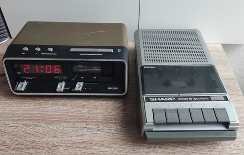 Radio sveglia vintage - , philips