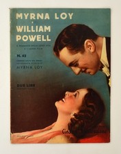 Supplemento Cinema Illustrazione N. 42 - Myrna Loy e William Powell,  1938 