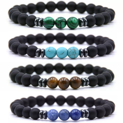 Bracciale uomo donna - bracciale, pietre