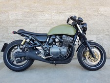 Suzuki GSX 750 1200 Inazuma MassMoto Terminale Scarico Inox Retro Nero